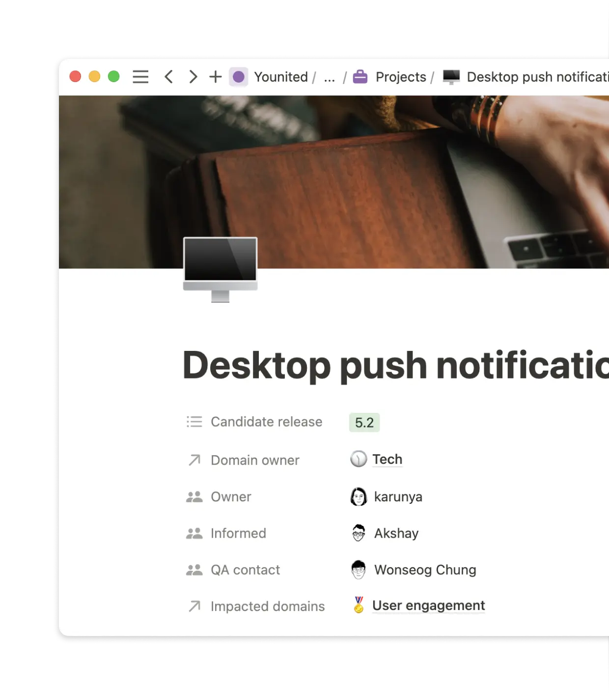 Un tableau de bord clair et complet.