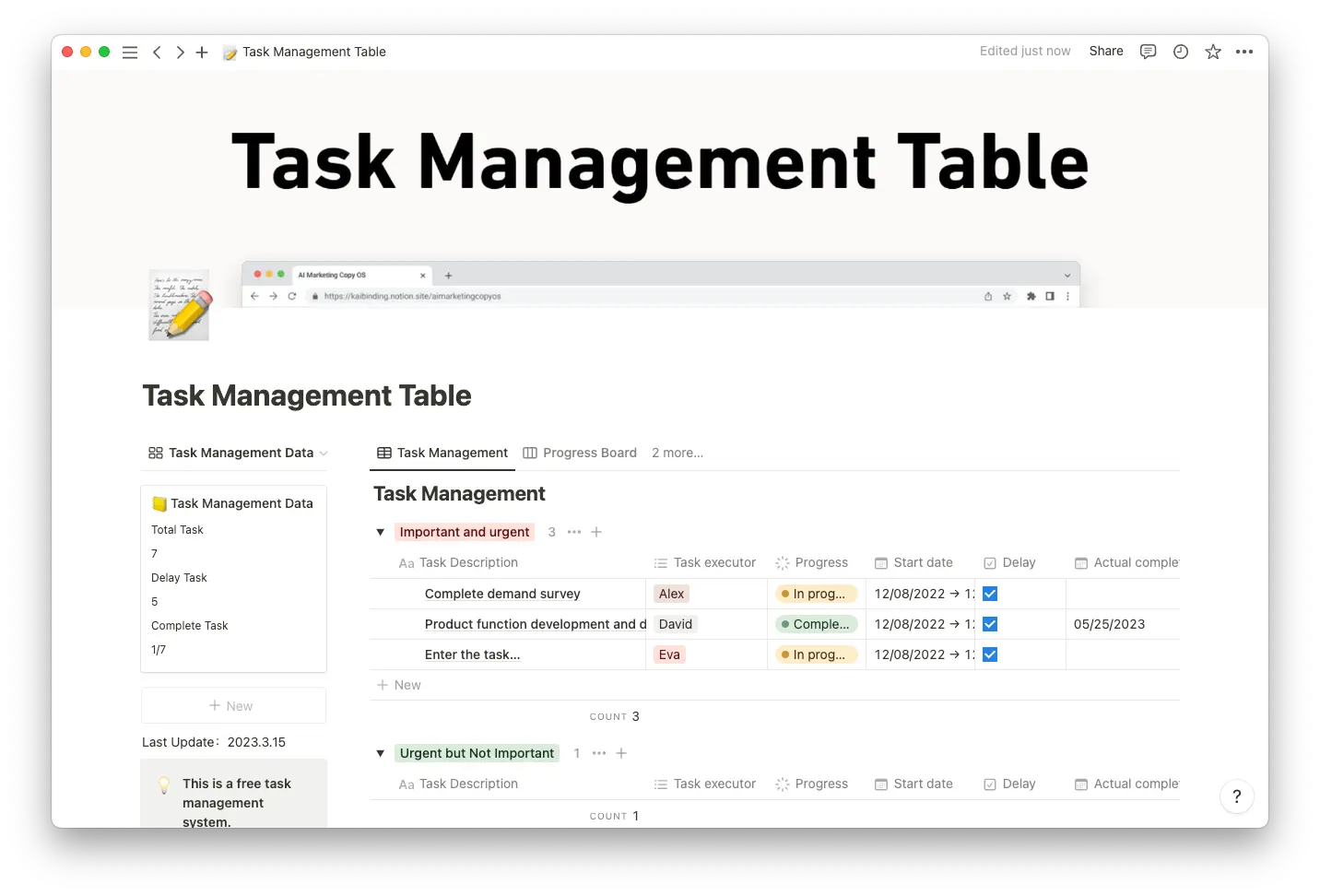 Managing multiple projects thumbnail