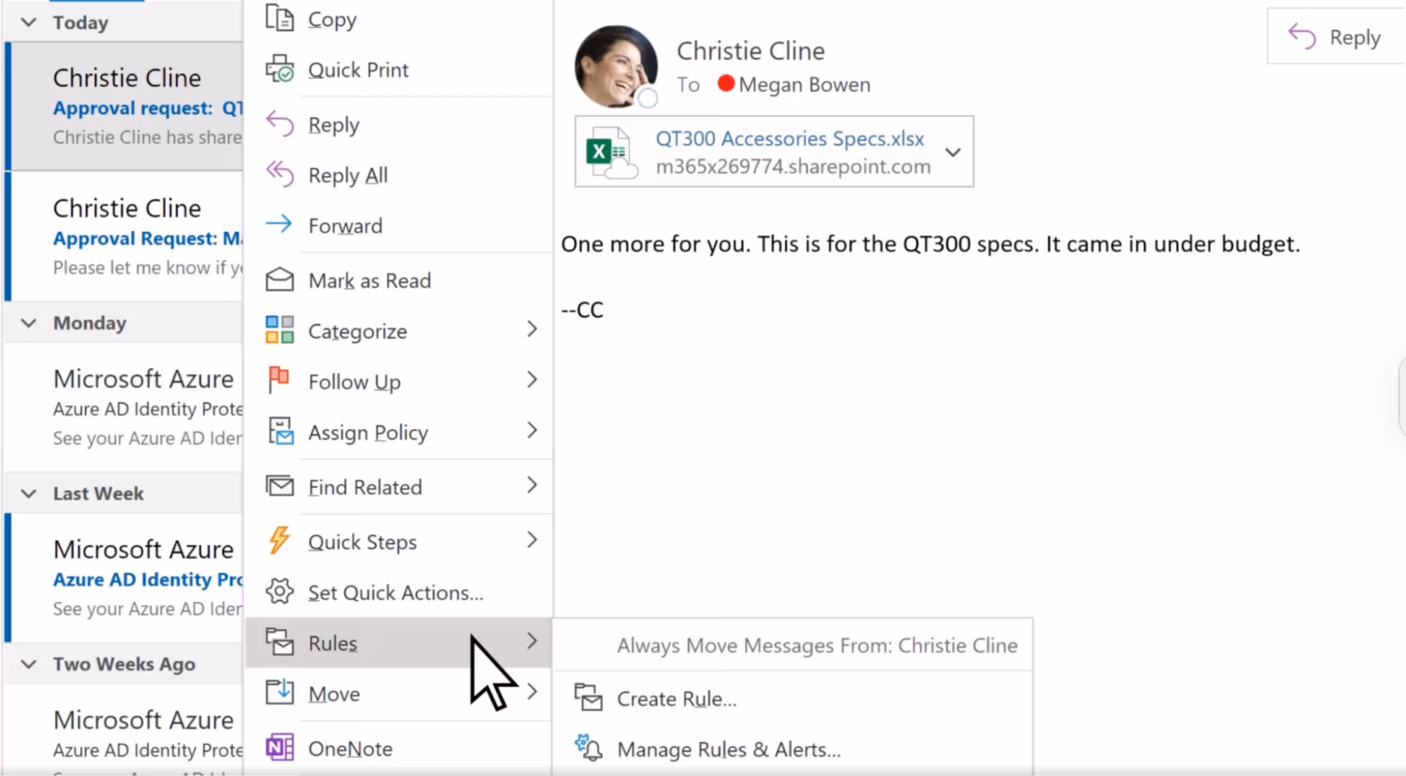 Source: Microsoft Outlook