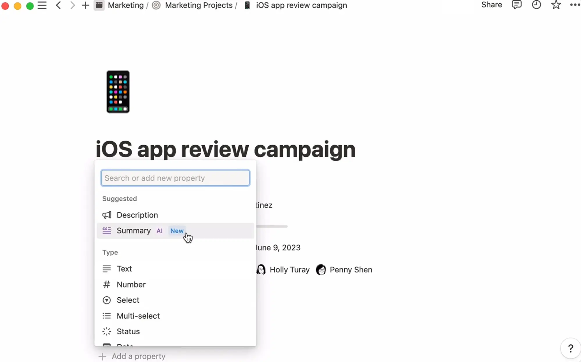 How to generate an AI summary in Notion