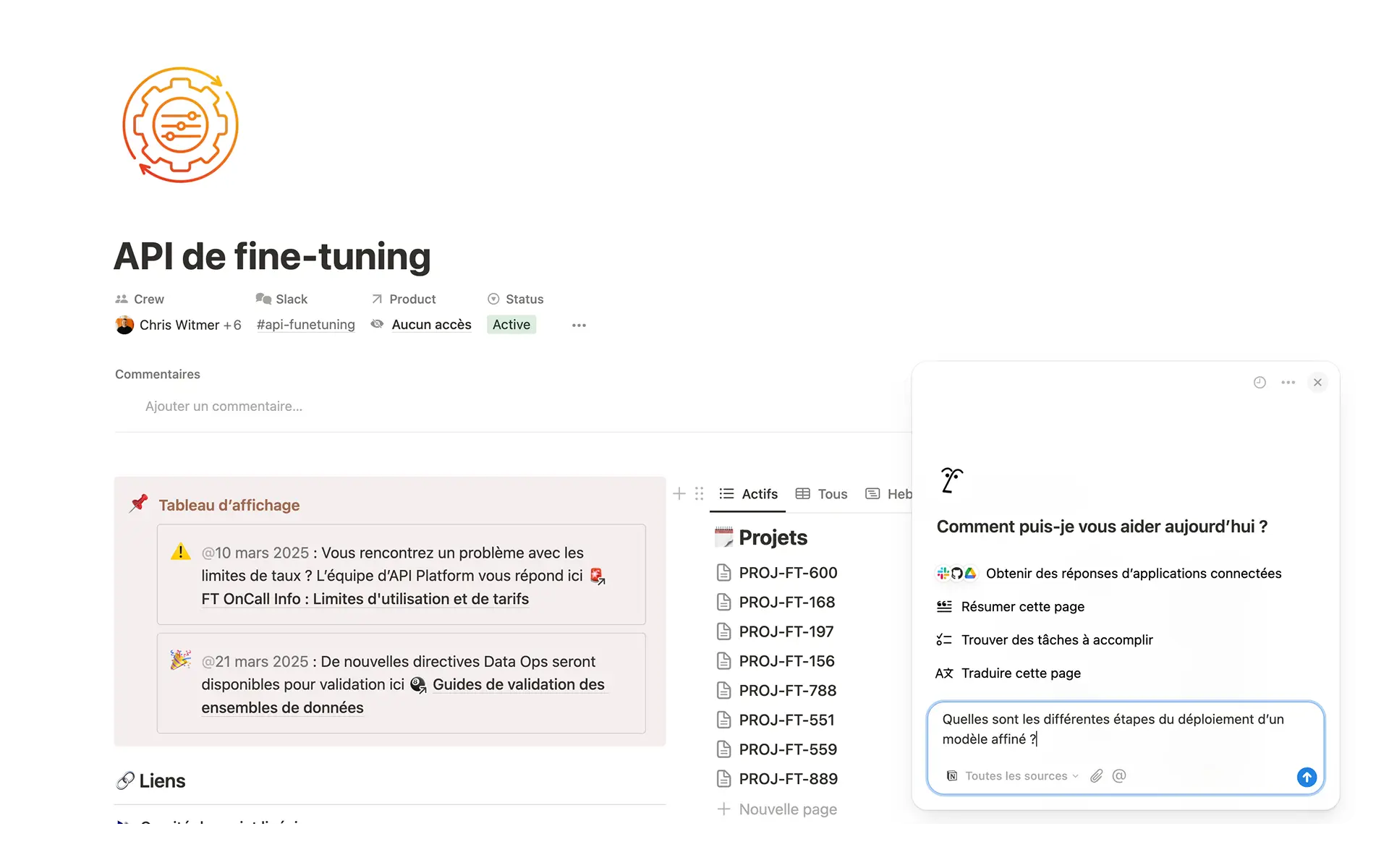 « L’impact de Notion a eu un effet boule de neige », déclare John Allard, responsable des équipes d’ingénierie. « Chaque séance de résolution de problèmes ou décision d’architecture documentée soude l’équipe et nous permet d’avancer plus rapidement. »
