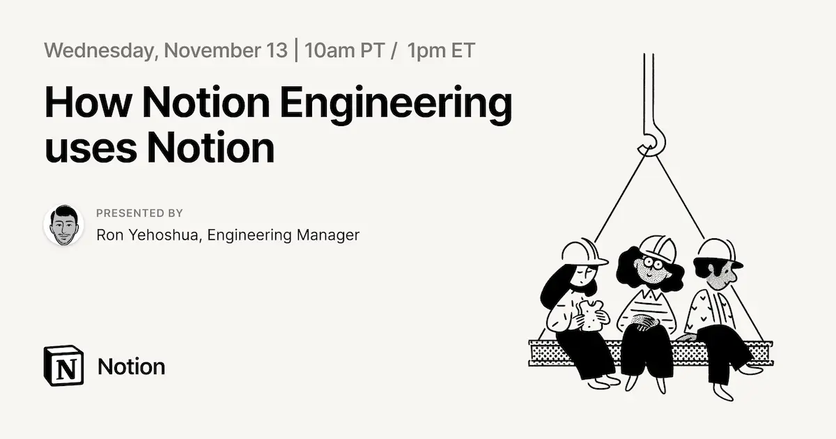 How Notion Engineering uses Notion