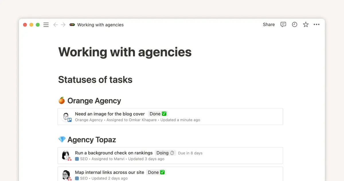 Use link previews to collaborate, manage projects, and ship faster