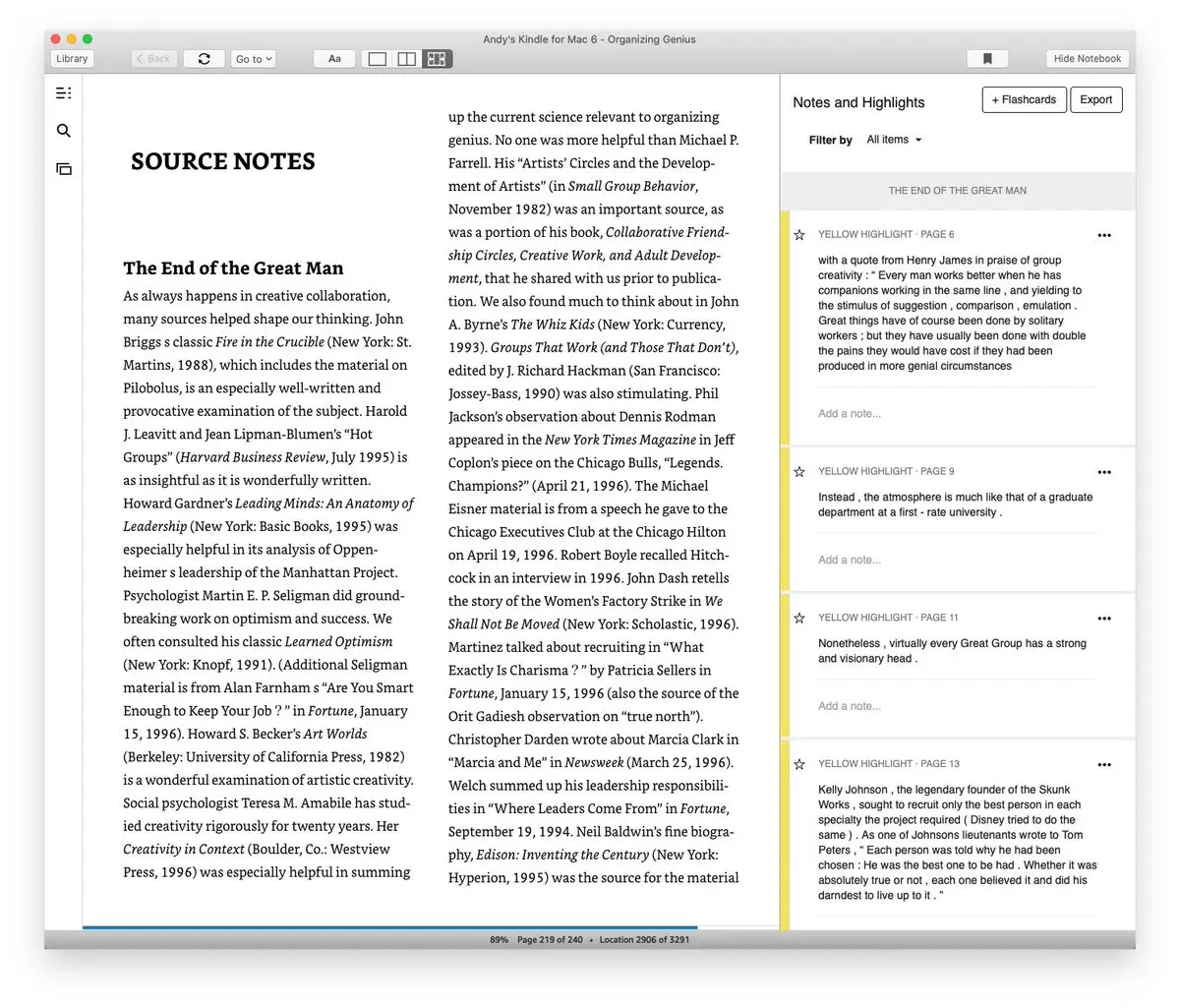 Andy's reading notes. Image from Andy Matuschak.