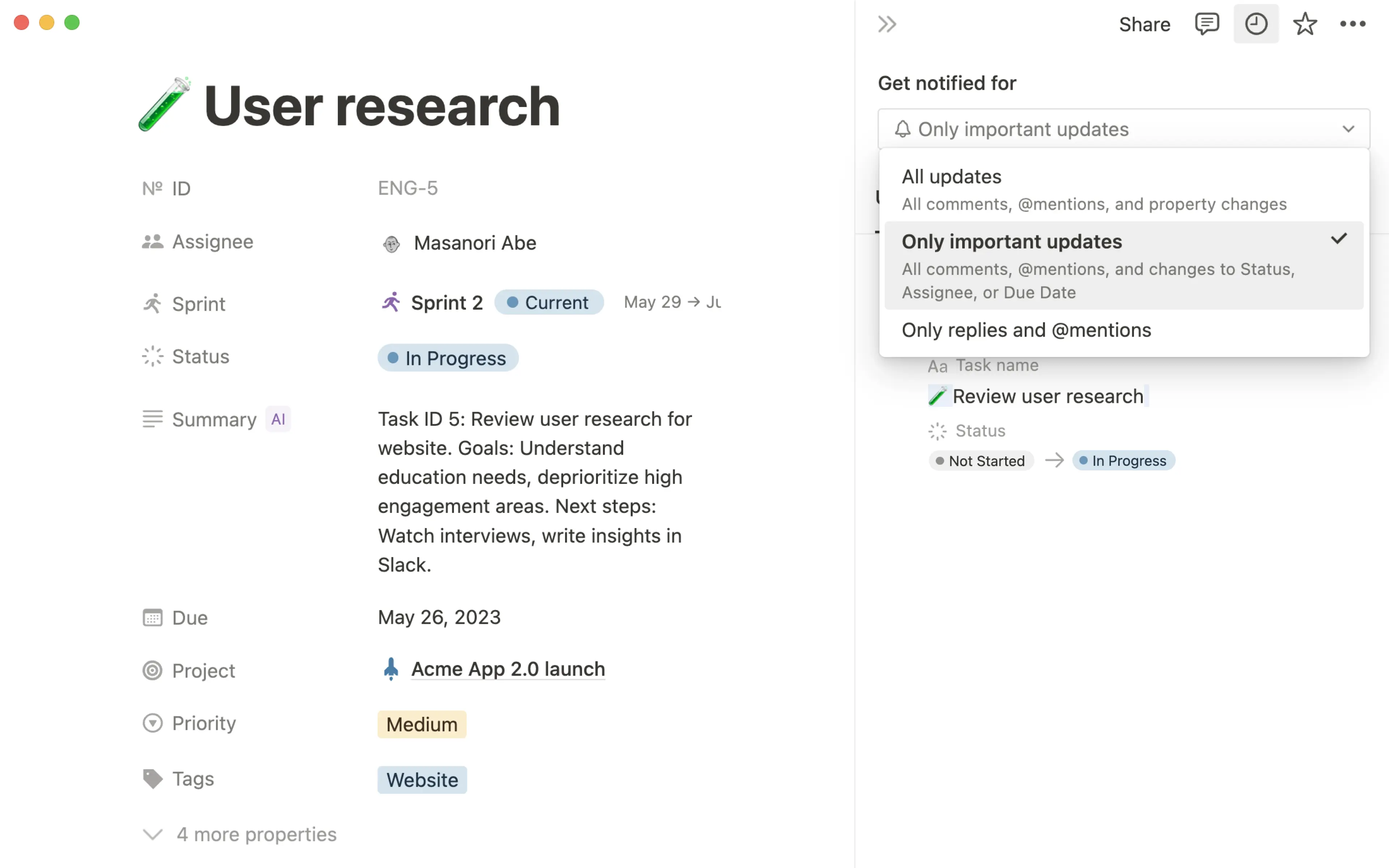 updates notifs whats new