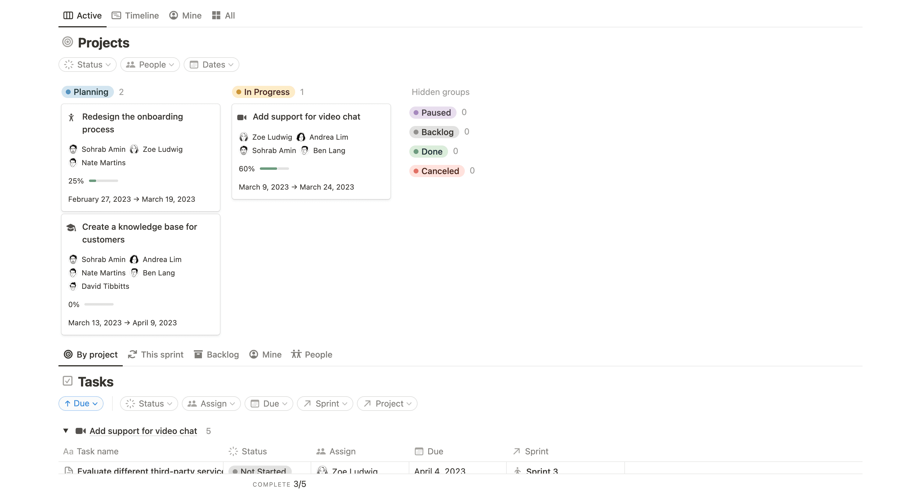 Project management templates 7