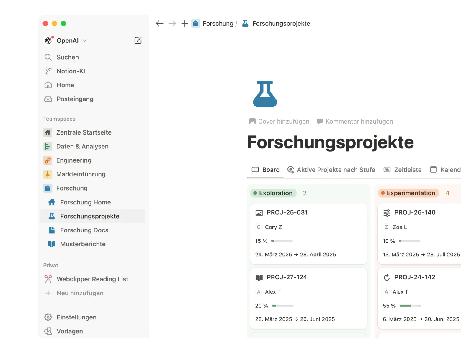 „Notion ist zu einem wichtigen Teil unseres Forschungs- und Entwicklungsprozesses geworden, von täglichen Stand-ups über Programmierung bis zur Auslieferung und immer schnelleren Iteration neuer Modelle“, sagt Karina Nguyen vom OpenAI-Forschungsteam.